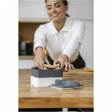 Logo trade corporate gift photo of: MIYO double layer lunch box
