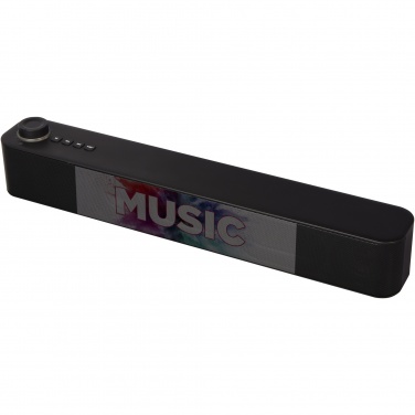 Logo trade promotional item photo of: Hybrid 2 x 5W premium Bluetooth® sound bar