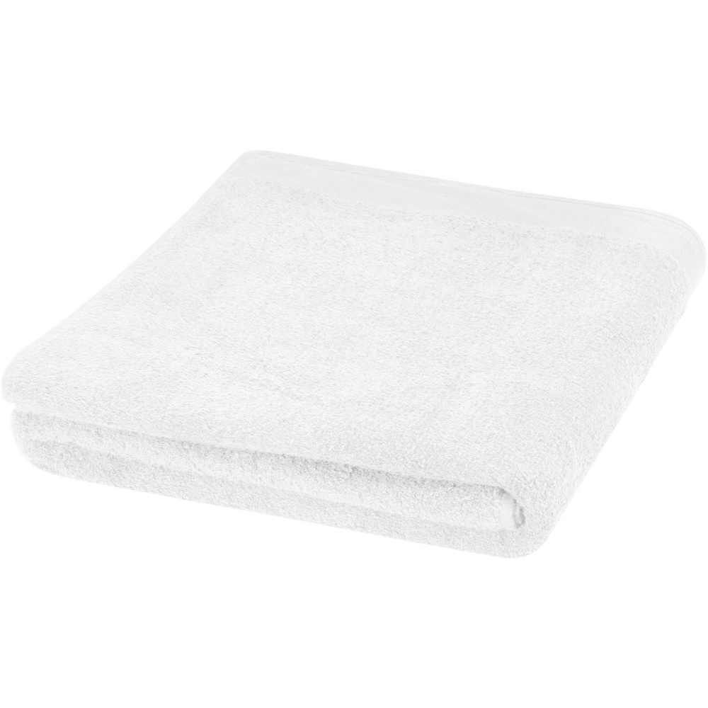 Logo trade promotional item photo of: Riley 550 g/m² cotton towel 100x180 cm
