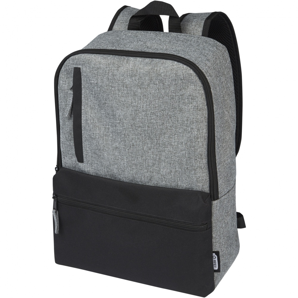 Logotrade promotional items photo of: Reclaim 15" GRS recycled two-tone laptop backpack 14L