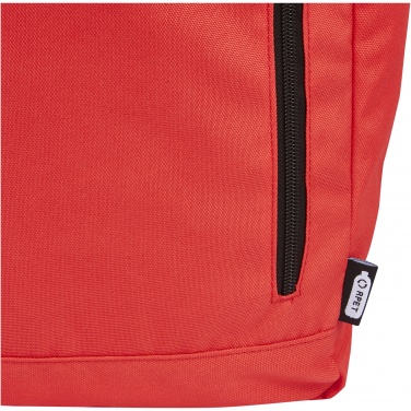 Logo trade promotional merchandise picture of: Byron 15.6" GRS RPET roll-top backpack 18L