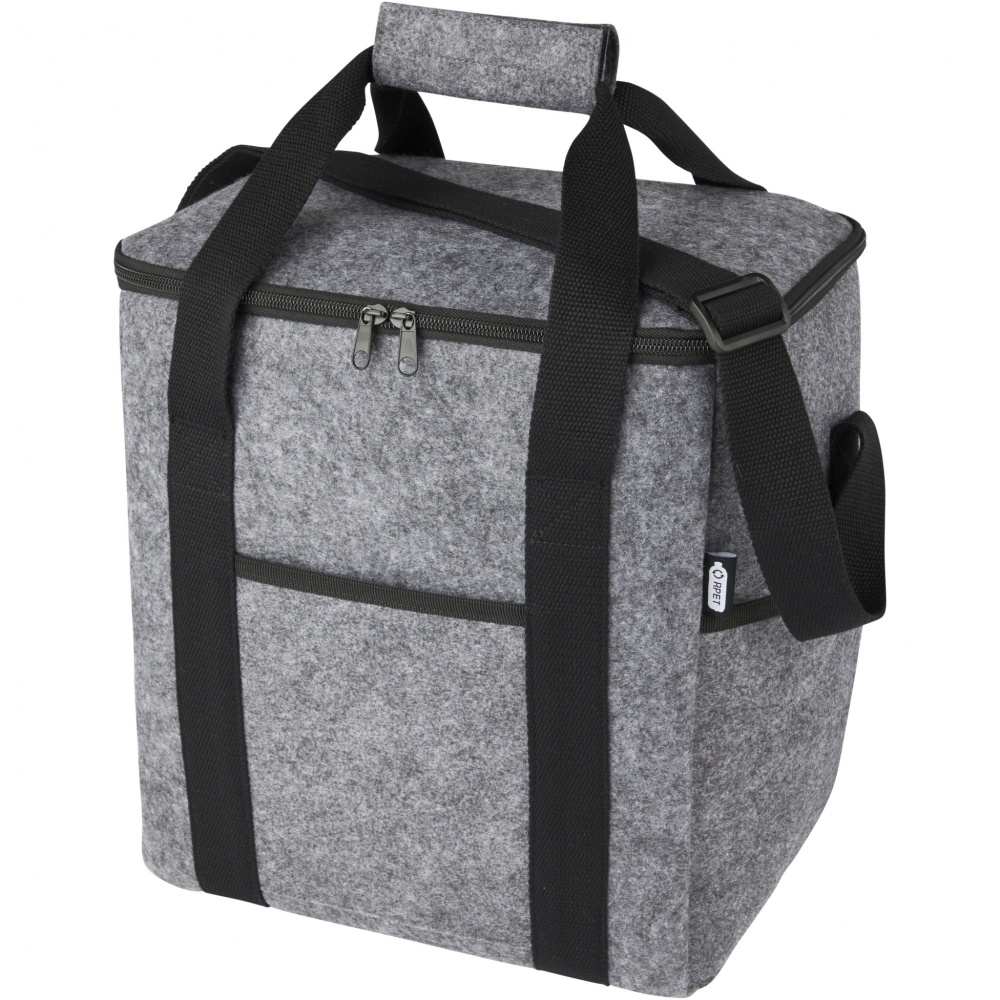 Logotrade advertising product image of: Felta GRS recycled felt bottle cooler bag 21L
