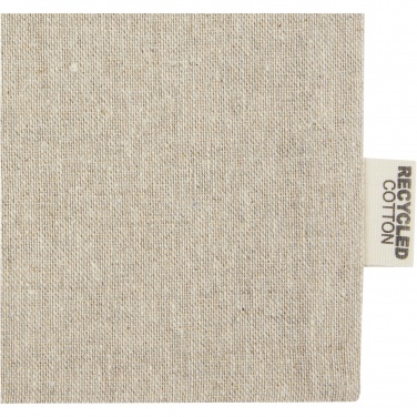 Logo trade business gifts image of: Pheebs 150 g/m² GRS recycled cotton gift bag small 0.5L
