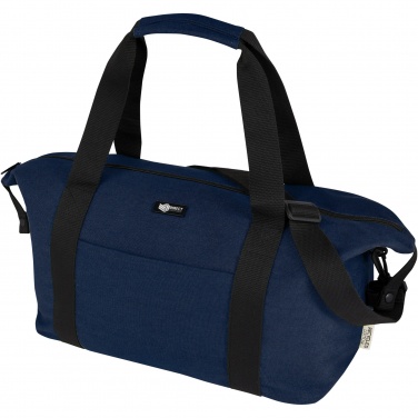 Logo trade business gifts image of: Joey GRS recycled canvas sports duffel bag 25L