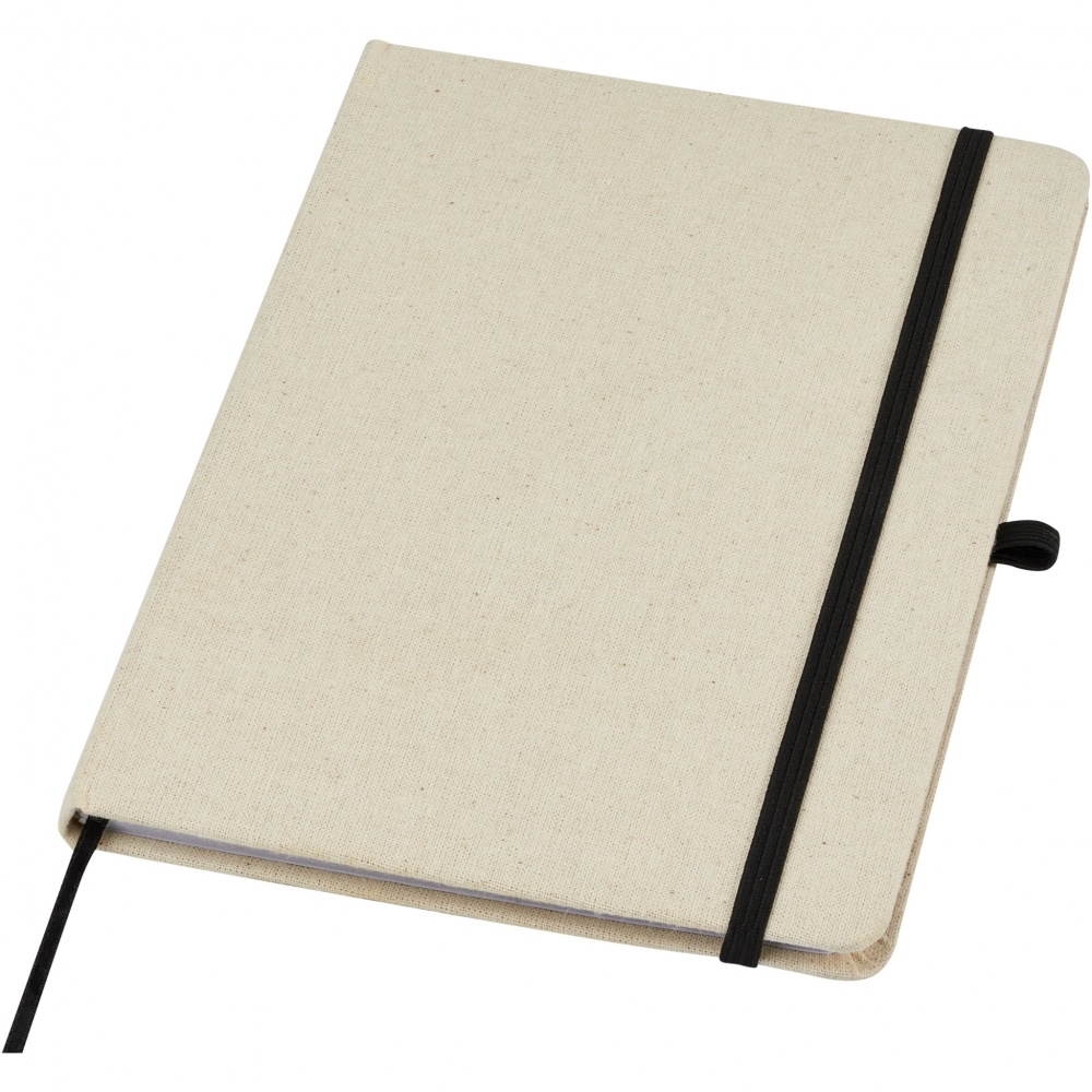 Logotrade promotional merchandise picture of: Tutico organic cotton hardcover notebook