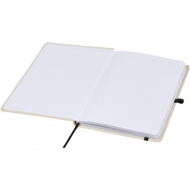 Logo trade promotional items image of: Tutico organic cotton hardcover notebook