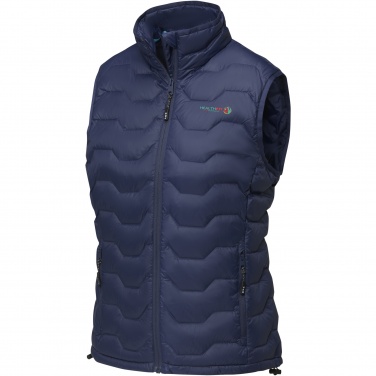 Logo trade promotional merchandise photo of: Epidote women's GRS recycled insulated down bodywarmer