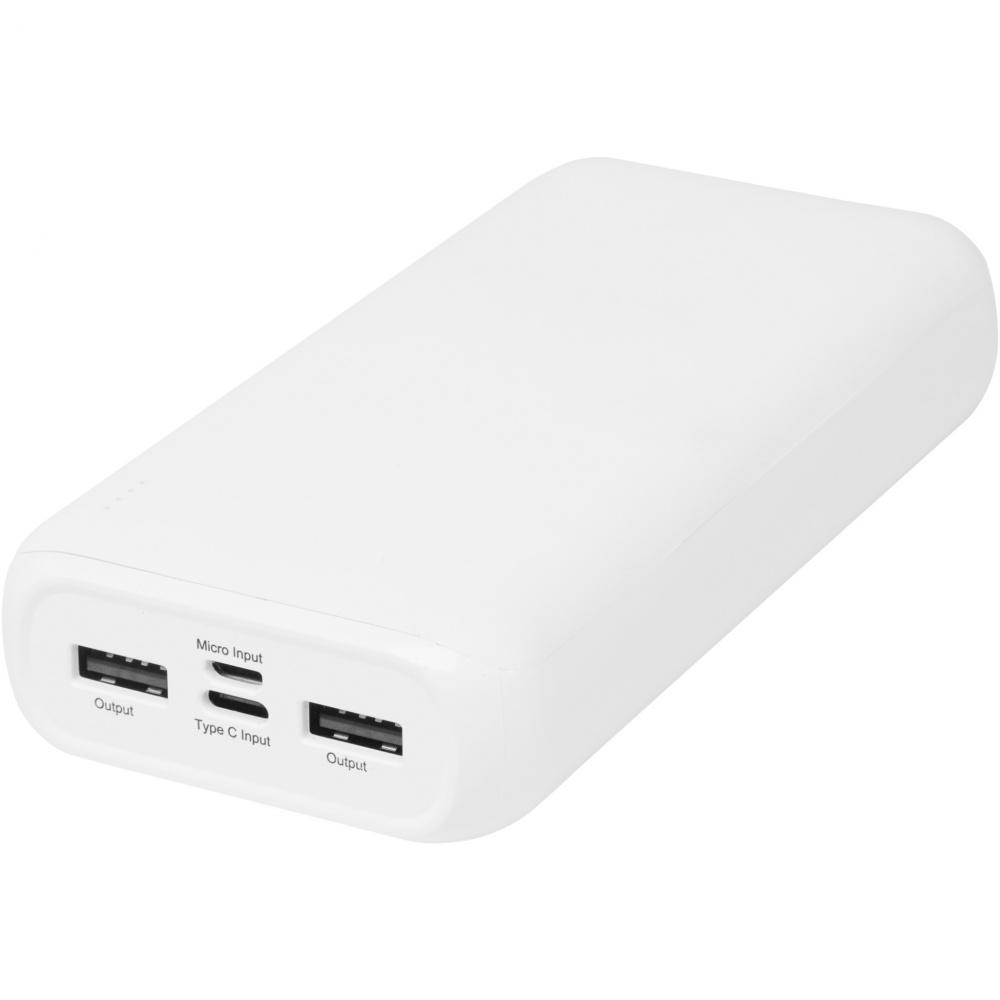 Logo trade promotional product photo of: Electro 20.000 mAh recycled plastic power bank 