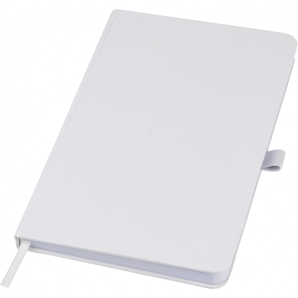 Logotrade promotional item picture of: Fabianna crush paper hard cover notebook