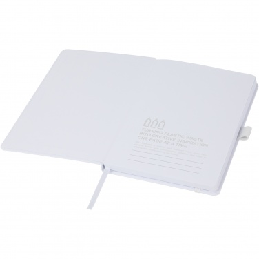Logotrade promotional products photo of: Thalaasa ocean-bound plastic hardcover notebook