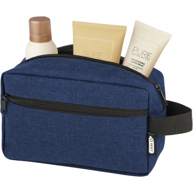 Logo trade business gifts image of: Ross GRS RPET toiletry bag 1.5L