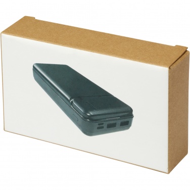 Logo trade promotional item photo of: Loop 20.000 mAh recycled plastic power bank 