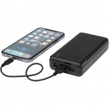 Logotrade promotional giveaways photo of: Loop 20.000 mAh recycled plastic power bank 