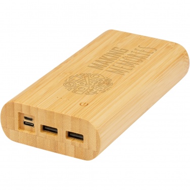 Logotrade promotional giveaways photo of: Tulda 20.000 mAh bamboo power bank