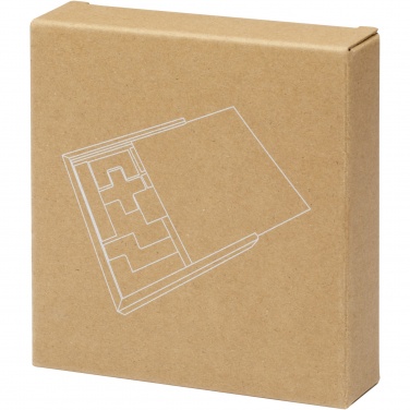 Logo trade promotional merchandise photo of: Bark wooden puzzle