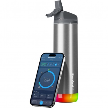 Logo trade promotional giveaways picture of: HidrateSpark® PRO 620 ml vacuum insulated stainless steel smart water bottle