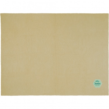 Logo trade promotional giveaways picture of: Suzy 150 x 120 cm GRS polyester knitted blanket