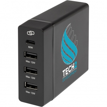 Logotrade advertising products photo of: ADAPT 72W recycled plastic PD power station