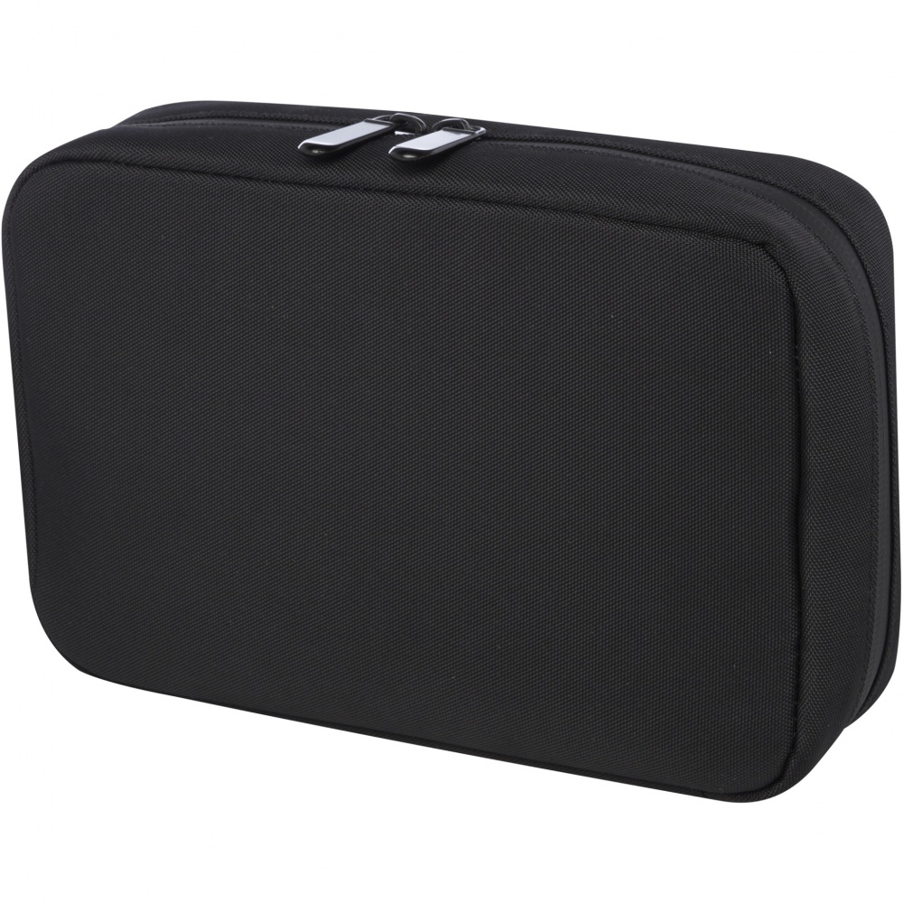 Logotrade promotional items photo of: Rise GRS recycled organiser pouch  
