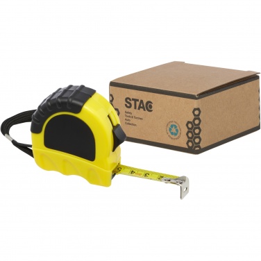 Logo trade promotional products picture of: Rule 3-metre RCS recycled plastic measuring tape