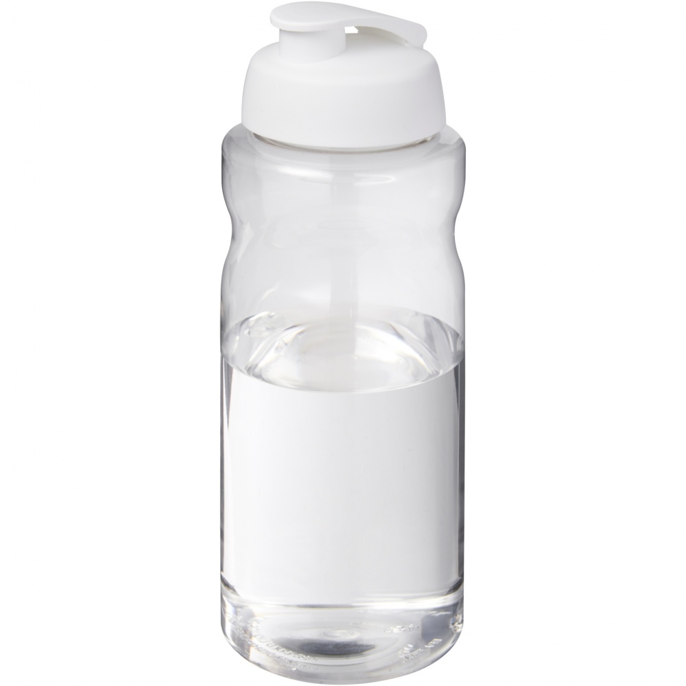 Logo trade corporate gifts image of: H2O Active® Big Base 1 litre flip lid sport bottle