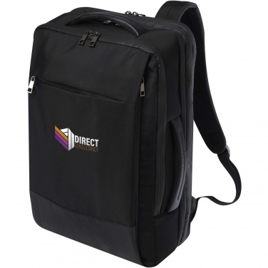 Logotrade promotional item picture of: Expedition Pro 17" GRS recycled expandable laptop backpack 35L