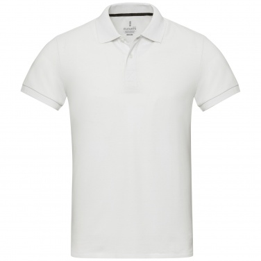 Logotrade promotional item image of: Emerald short sleeve unisex Aware™ recycled polo