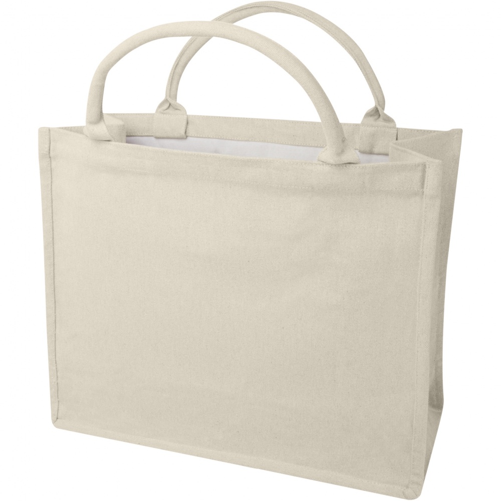 Logo trade promotional gifts image of: Page 500 g/m² Aware™ recycled book tote bag