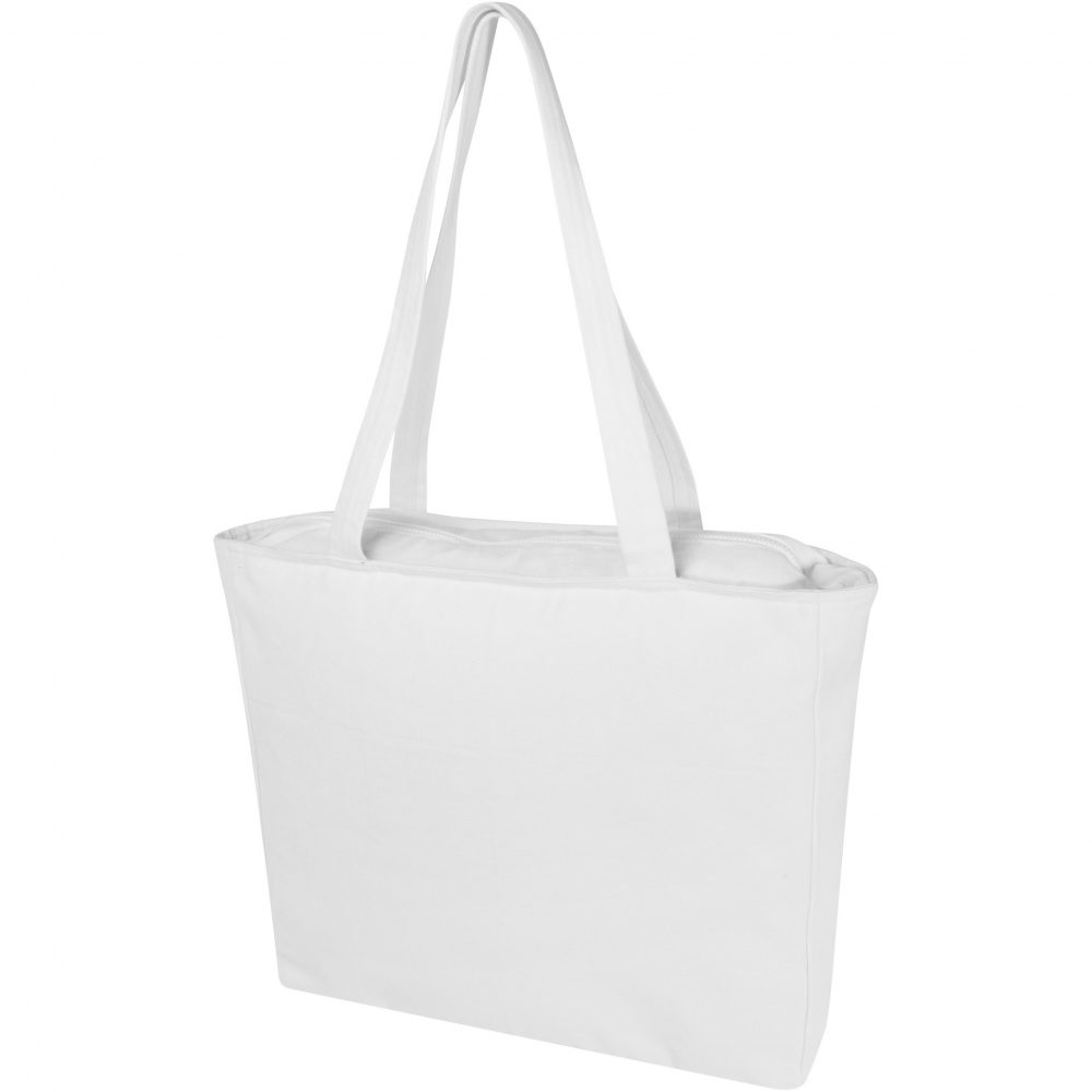 Logo trade promotional giveaway photo of: Weekender 500 g/m² Aware™ recycled tote bag
