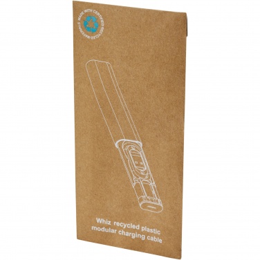 Logotrade business gift image of: Whiz recycled plastic modular charging cable 