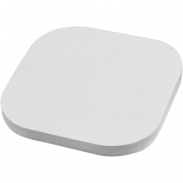 Logotrade promotional product picture of: Sticky-Mate® square-shaped recycled sticky notes with rounded corners