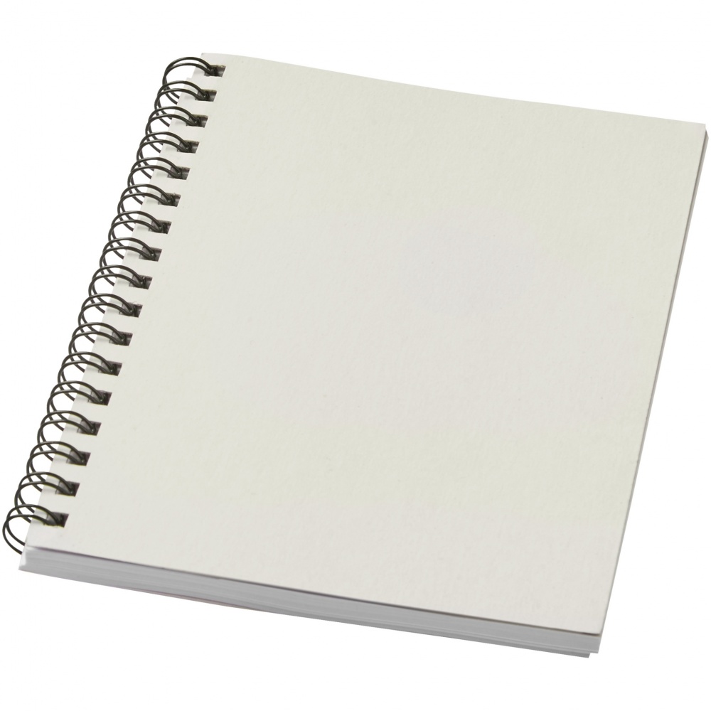 Logo trade corporate gifts picture of: Desk-Mate® A6 colour spiral notebook
