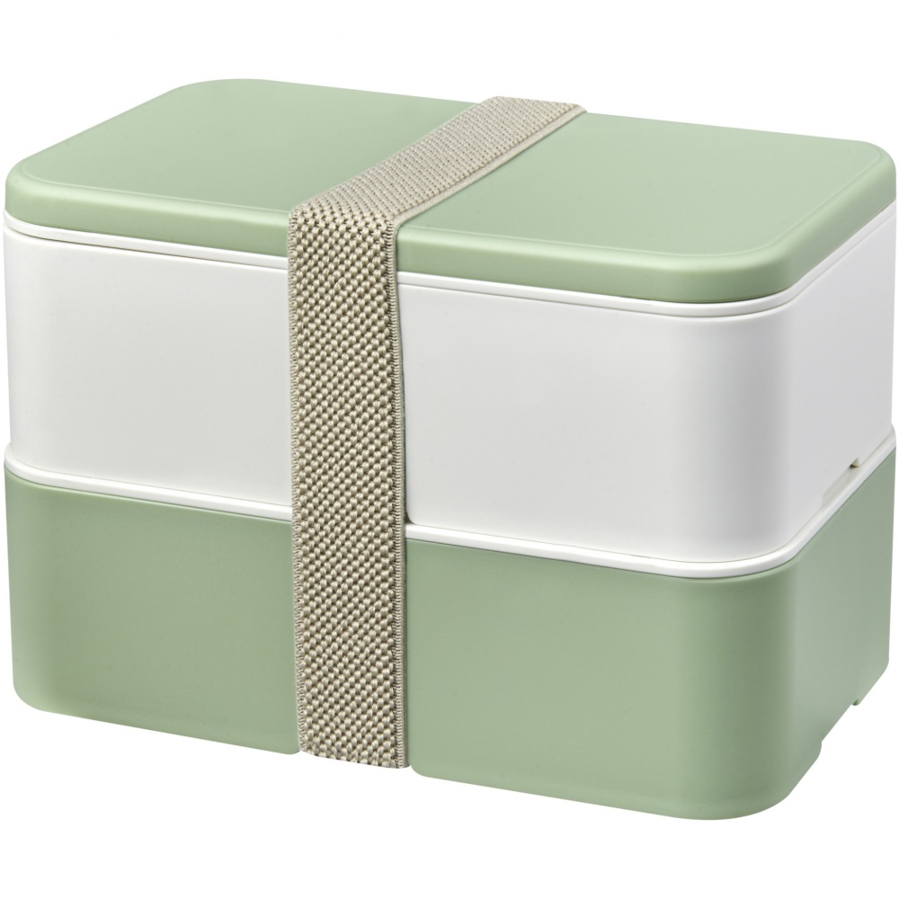 Logo trade promotional products image of: MIYO Renew double layer lunch box