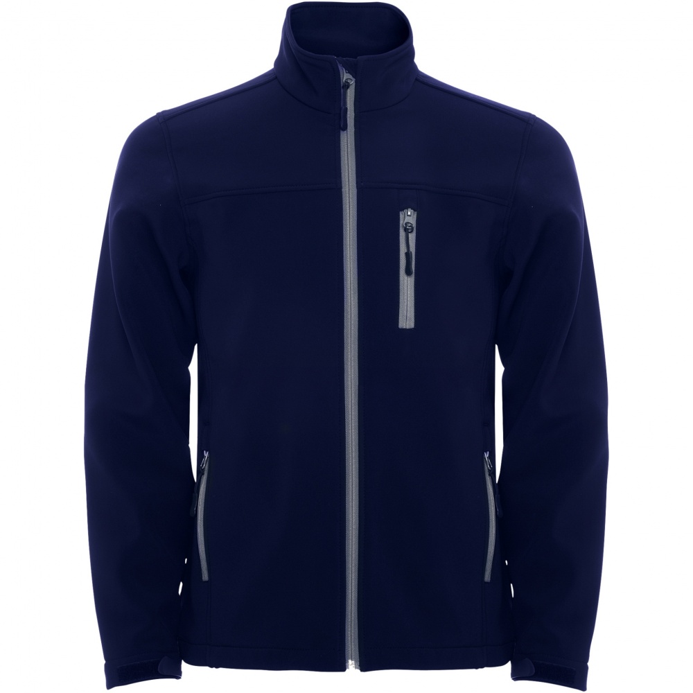 Logo trade promotional gifts image of: Antartida kids softshell jacket