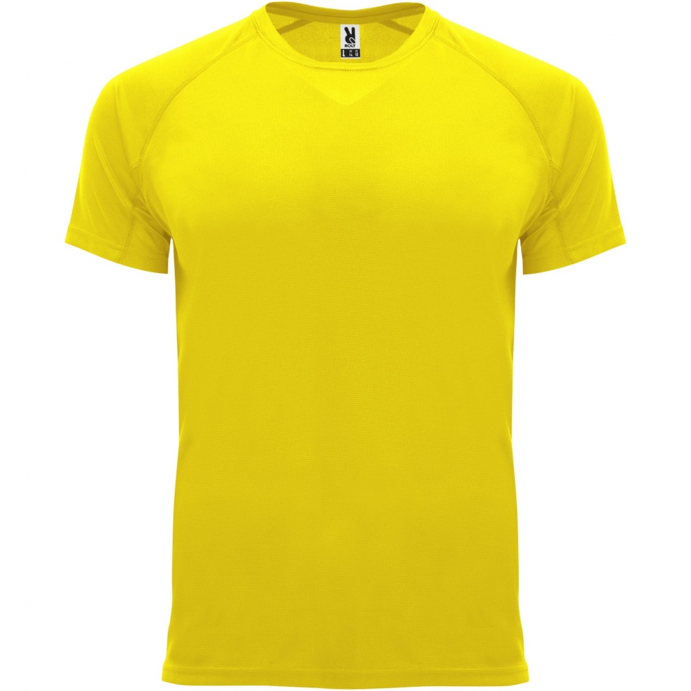 Logo trade promotional gifts image of: Bahrain short sleeve kids sports t-shirt