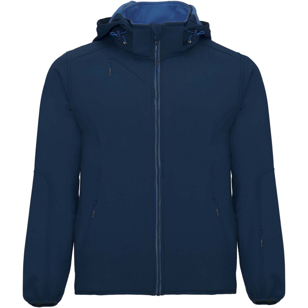 Logo trade promotional merchandise image of: Siberia unisex softshell jacket