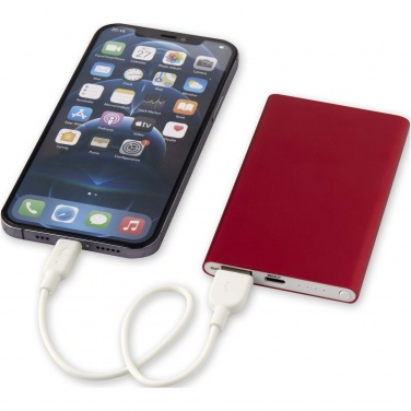 Logotrade advertising product picture of: Pep 4000 mAh Type-C recycled aluminium power bank 