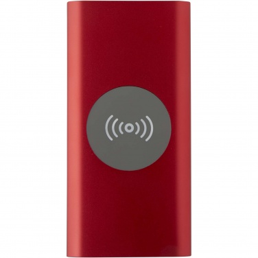 Logotrade advertising product image of: Juice 8000 mAh Type-C recycled aluminium wireless power bank