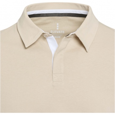 Logotrade promotional item image of: Clyde unisex organic rugby polo sweatshirt