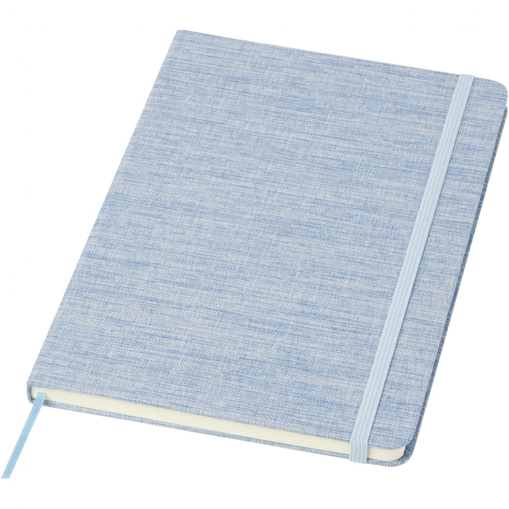 Logo trade corporate gifts picture of: Ramona A5 cotton notebook