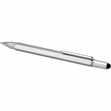 Logo trade promotional gifts picture of: Dora recycled aluminium multifunctional pen