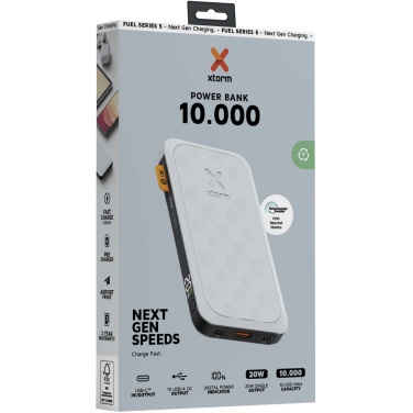 Logo trade promotional merchandise image of: Xtorm FS510 Fuel Series 10.000 mAh 20W power bank