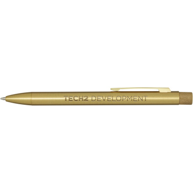 Logotrade promotional giveaways photo of: Beatriz recycled brass ballpoint pen