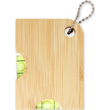 Logo trade corporate gift photo of: Levo bamboo bottle opener with level 