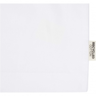 Logo trade promotional gift photo of: Madras 140 g/m² GRS recycled cotton gusset tote bag