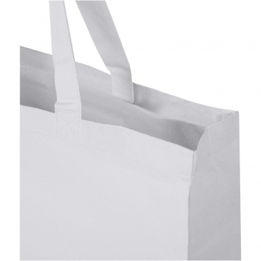 Logotrade promotional product picture of: Odessa 220 g/m² GRS recycled cotton large tote bag