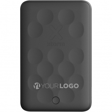 Logo trade promotional gifts picture of: Xtorm FS5W051 5.000 mAh magnetic wireless power bank