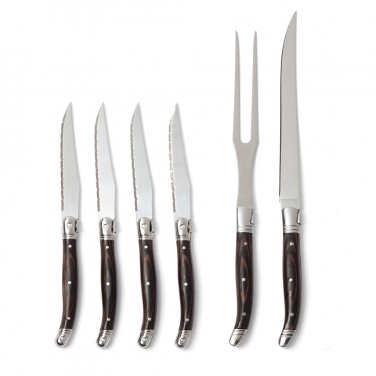 Logo trade promotional giveaways image of: VINGA Gigaro trancher set