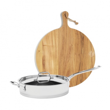 Logotrade promotional gifts photo of: VINGA Buscot Round Serving Board