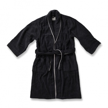 Logo trade promotional gift photo of: VINGA Harper bathrobe S/M